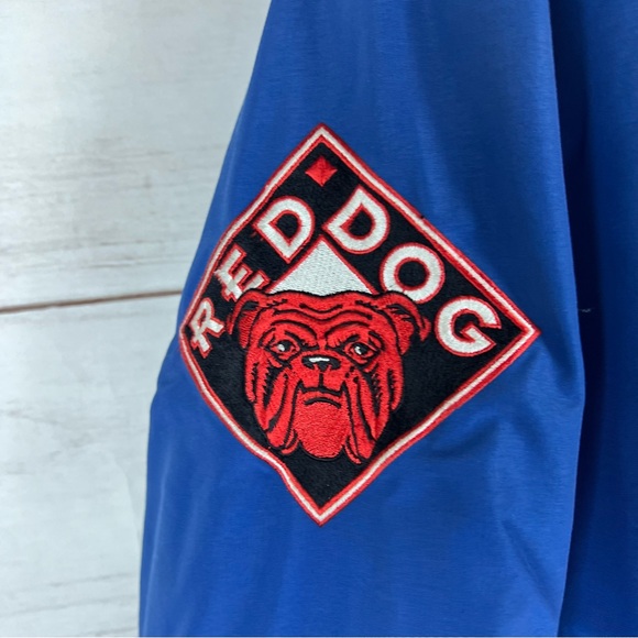 Vintage Red Dog Plank Road Brewery Embroidered Jacket Large - Picture 6 of 7